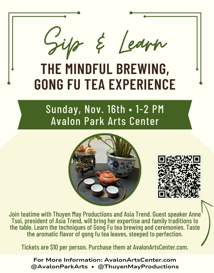 Sip & Learn: The Mindful Brewing, Gong Fu Tea Experience