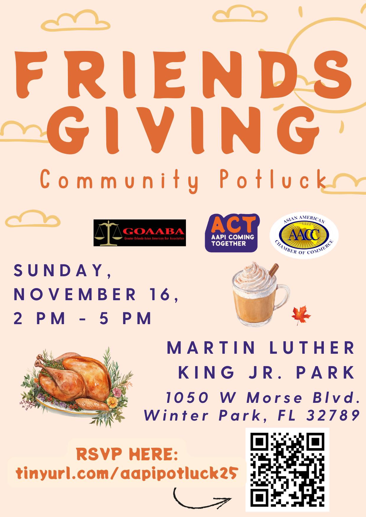 Friendsgiving potluck picnic