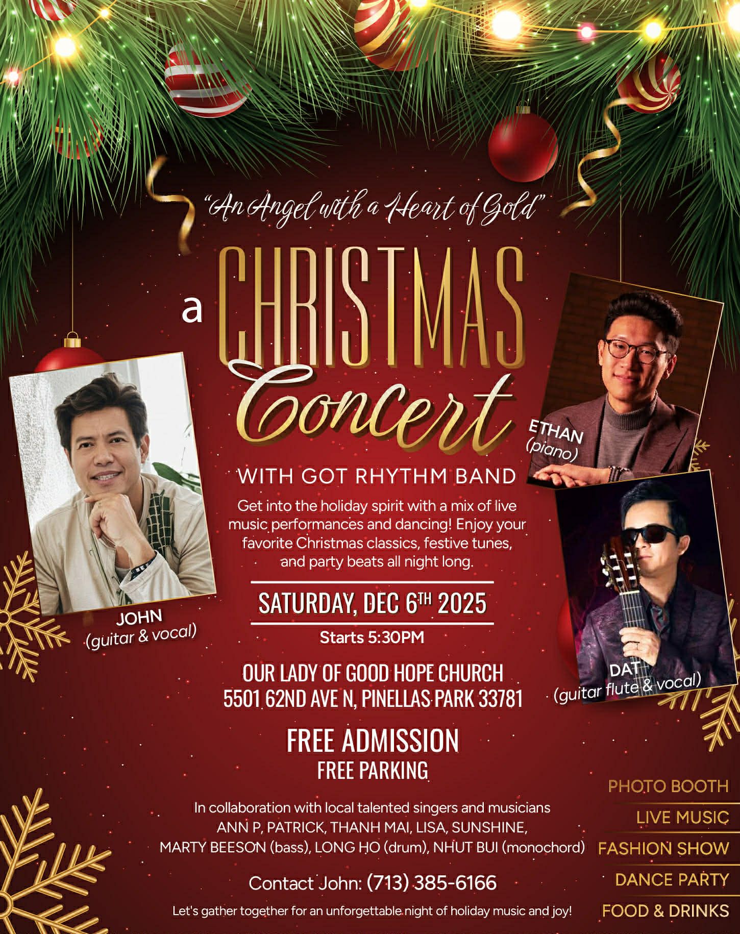 Vietnamese Community of Tampa Bay FREE CHRISTMAS CONCERT