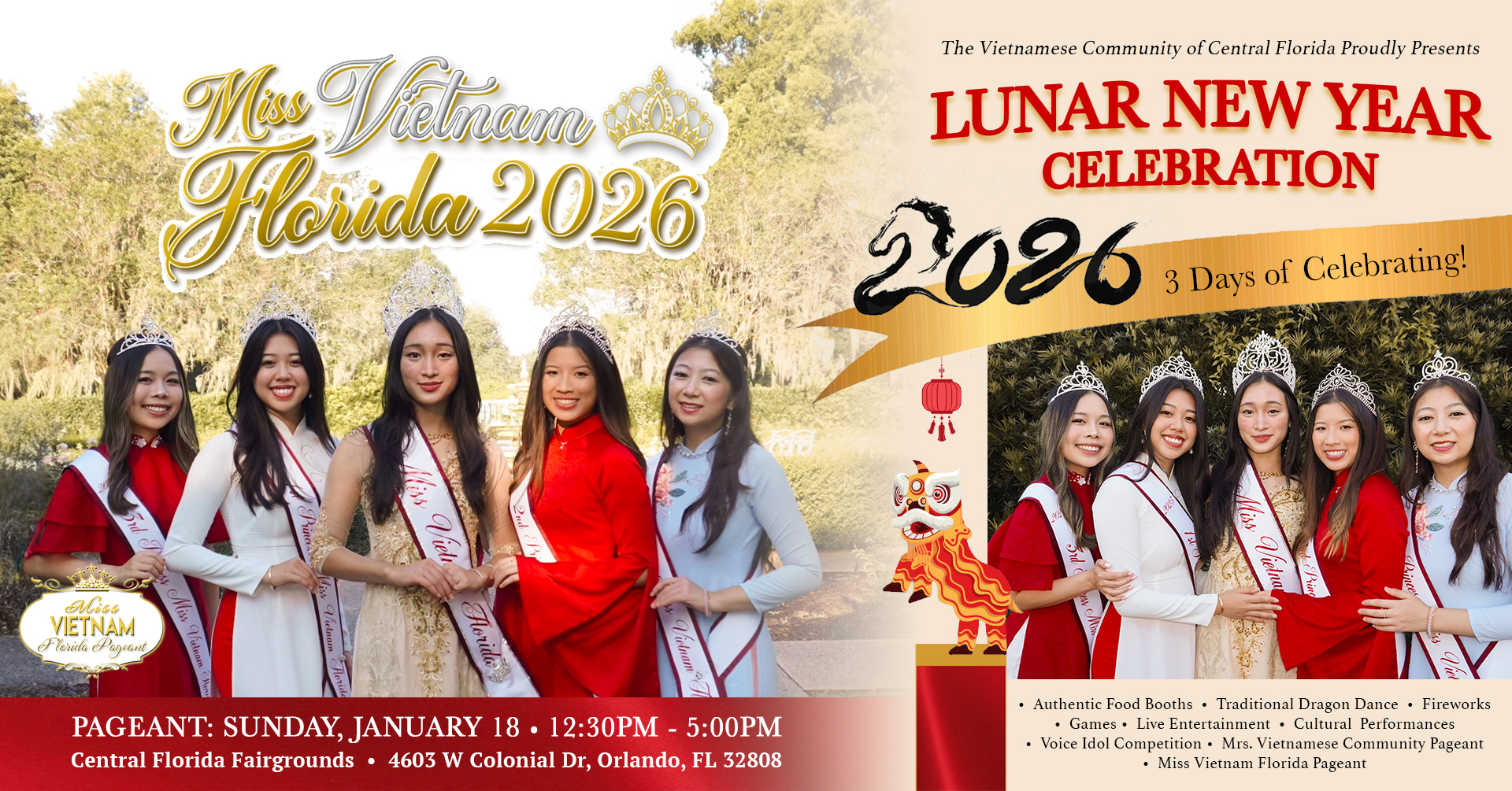 Miss Vietnam Florida Pageant 2026