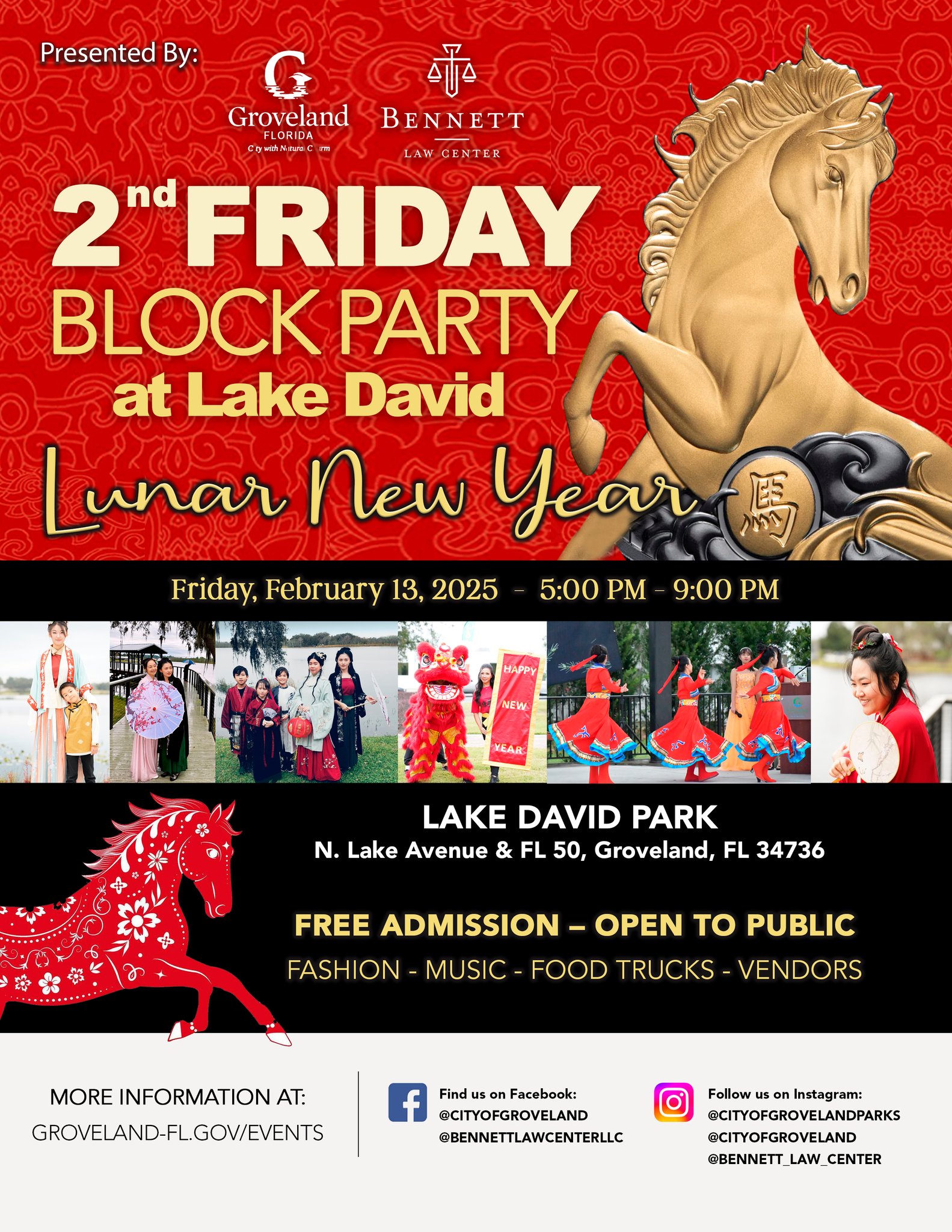 Groveland 2nd Friday Block Party 2026