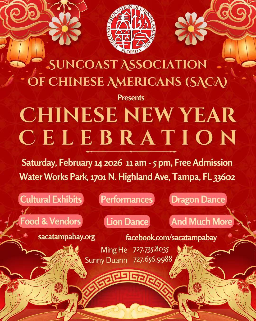 Suncoast Association of Chinese Americans CNY Celebration