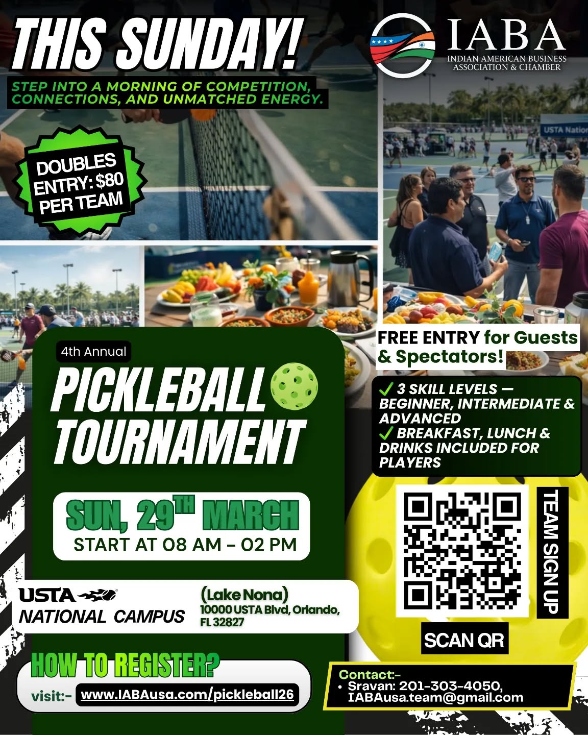 4th Annual IABA Pickleball Tournament