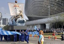 Tens of thousands attend One Piece parade in Kaohsiung One Piece-themed parade at the port of Kaohsiung
