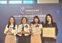 Taiwan Outstanding Women in Science Awards showcase female scientists Taiwan Outstanding Women in Science Awards