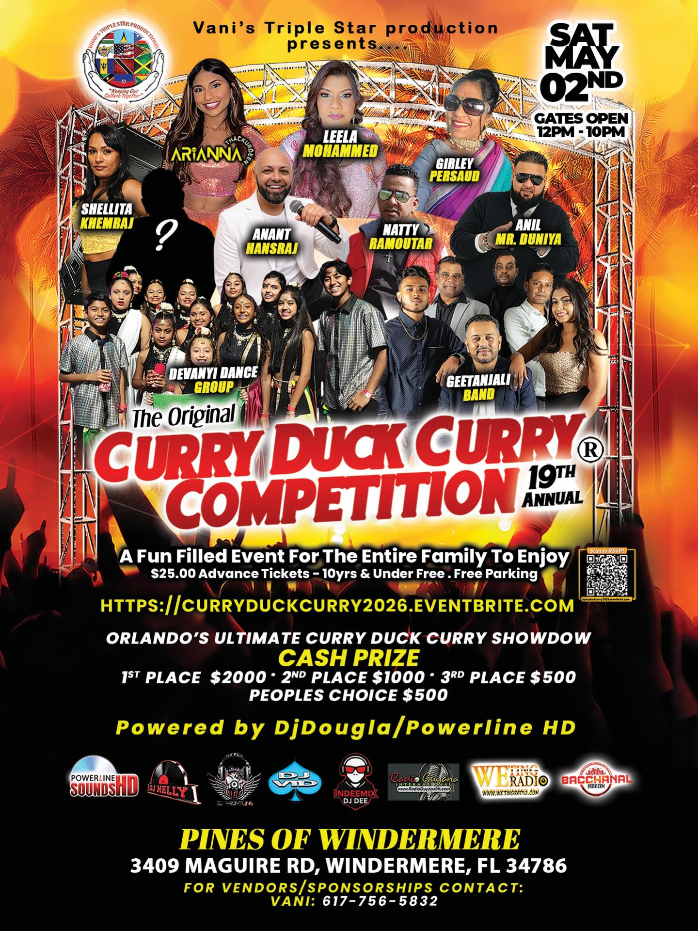 19th Annual Curry Duck Curry competition