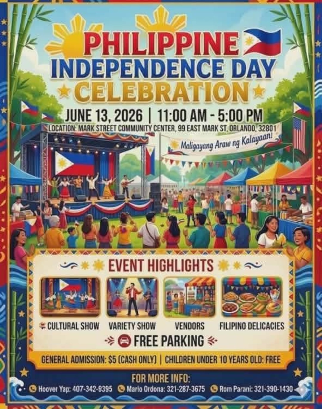 PHILIPPINE INDEPENDENCE DAY CELEBRATION