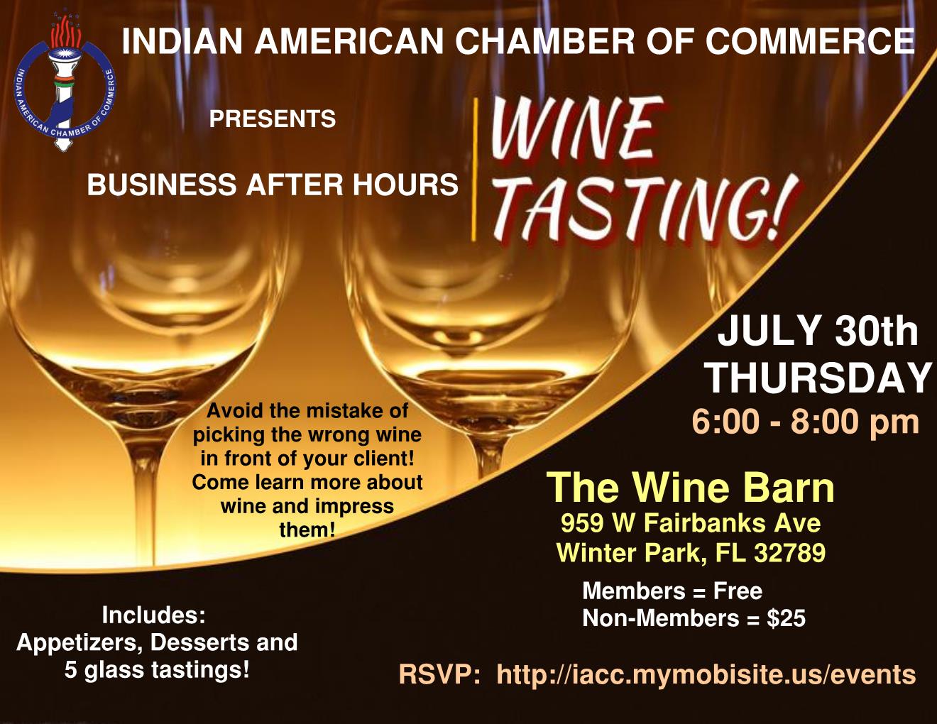 Indian American Chamber of Commerce Business After Hours