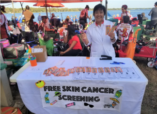Skin Cancer Screening at Lake Hernando Dragon Boat Festival Skin Cancer Screening at Lake Orlando Dragon Boat Festival