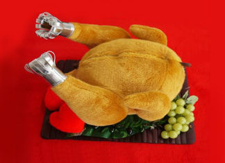 Celebrating the holiday with the limited edition Turkey roasted shoulder Bag