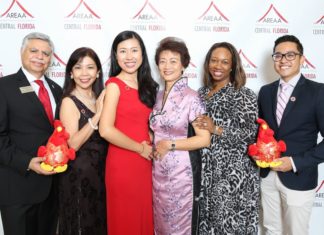 The Asian Real Estate Association of America (AREAA) Central Florida Chapter Installs 2017 Board of Directors