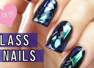 Gorgeous Glass Nail Trend from South Korea nails