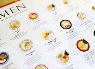 Illustration to spread ramen love